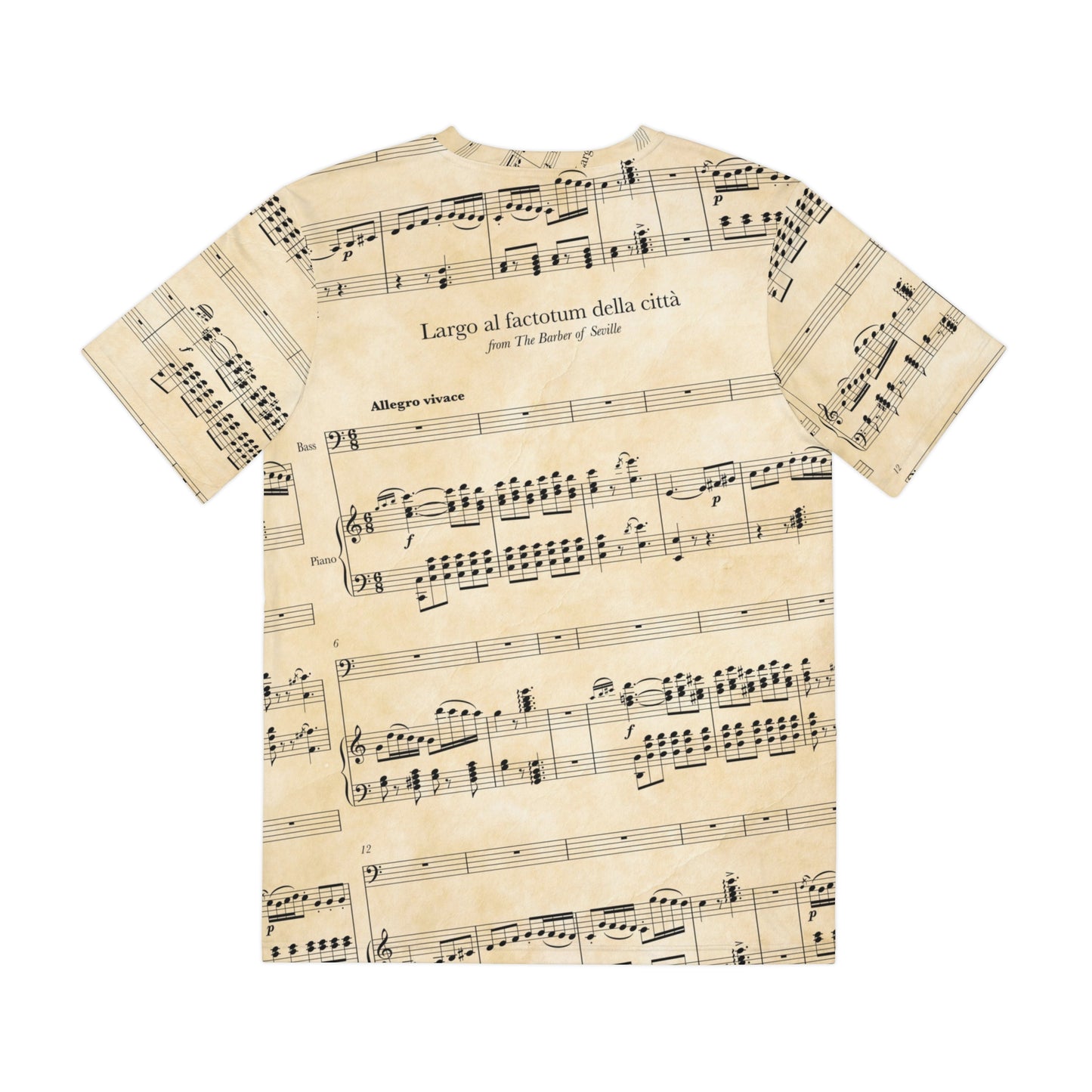Largo al Factotum Music Unisex Shirt