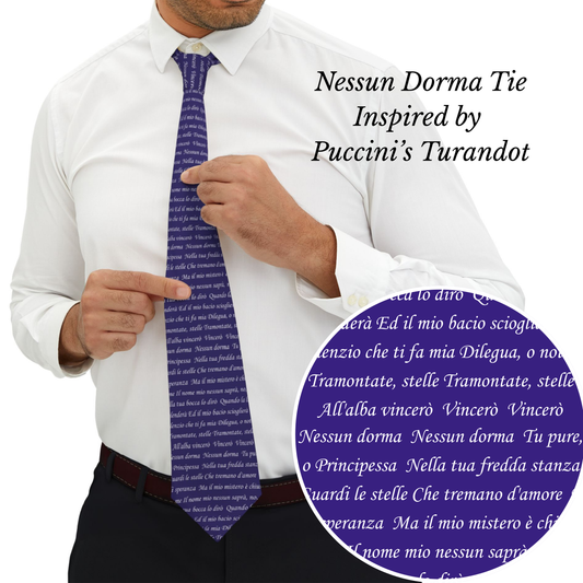 Nessun Dorma Turandot Necktie