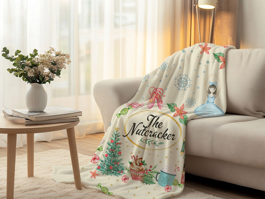 The Nutcracker Fleece Sherpa Blanket