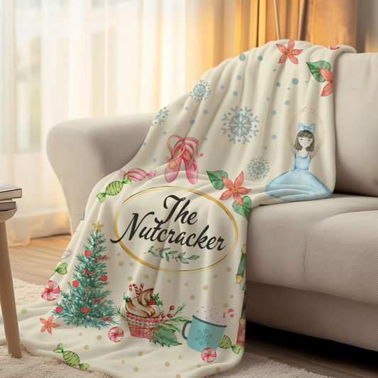 The Nutcracker Fleece Sherpa Blanket