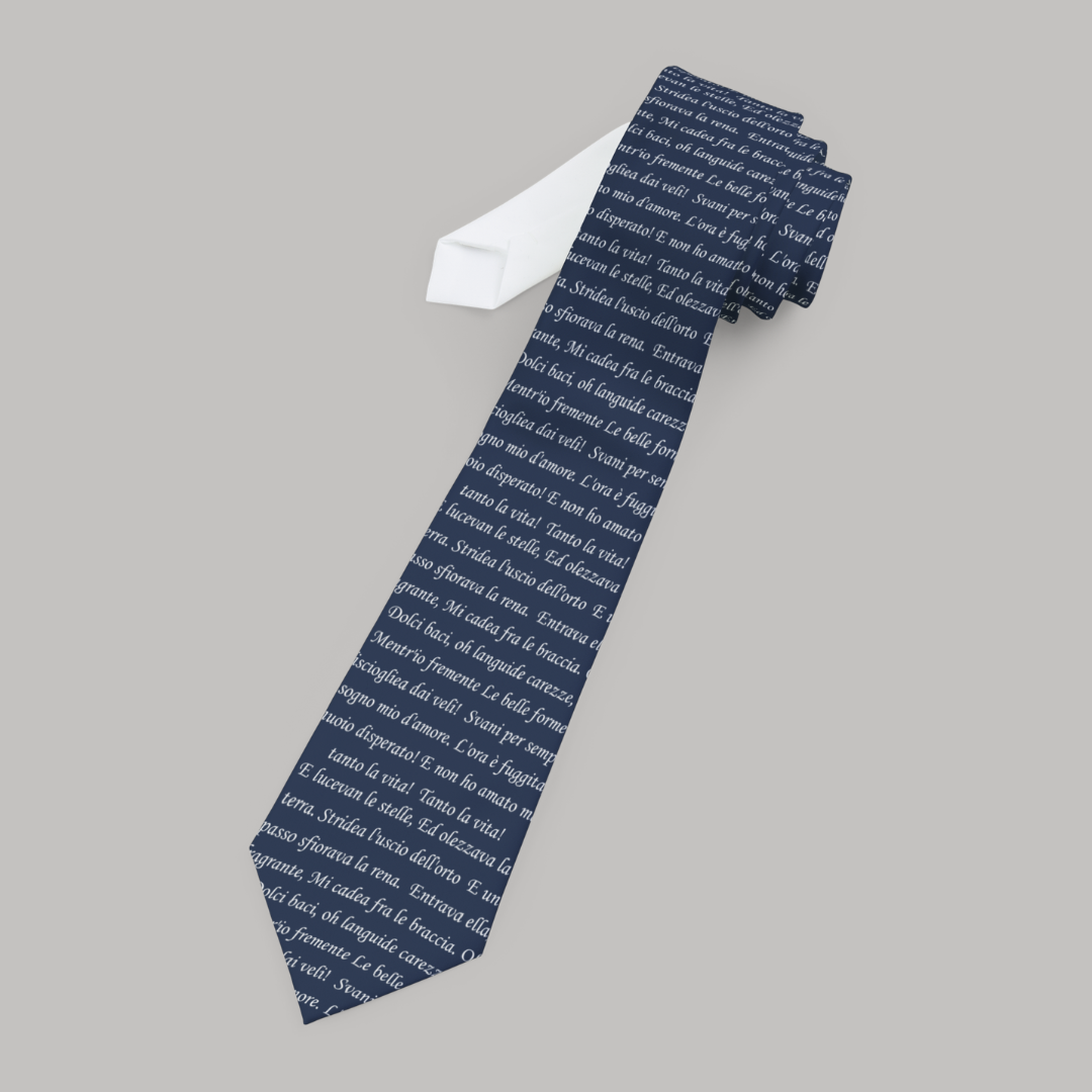 E lucevan le stelle Tosca Necktie