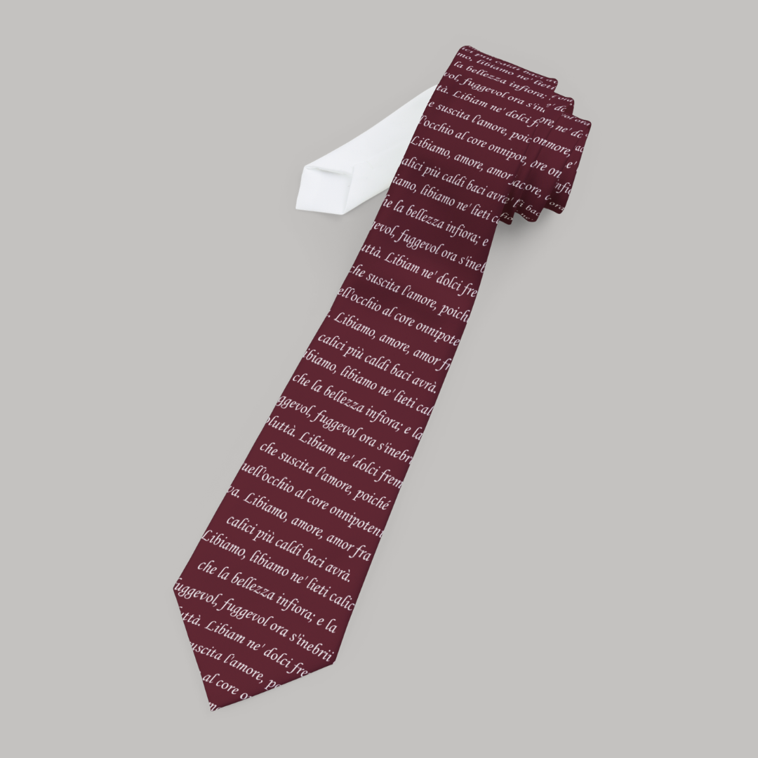 Libiamo La Traviata Necktie