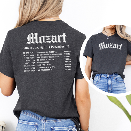 Mozart Premiers T-shirt