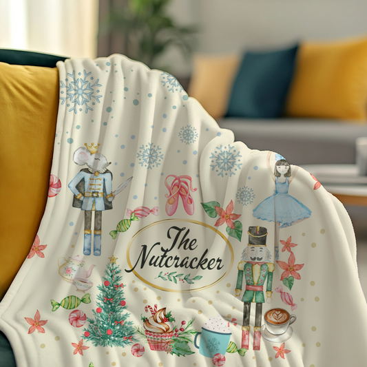 The Nutcracker Fleece Sherpa Blanket